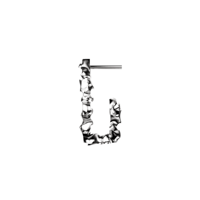 Tehran Silver Earring 2