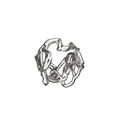 Mozab Silver Ring 15