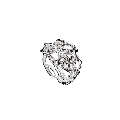 Persian Radiance Silver Ring 3