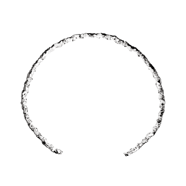Persian Radiance Silver Bangle 1