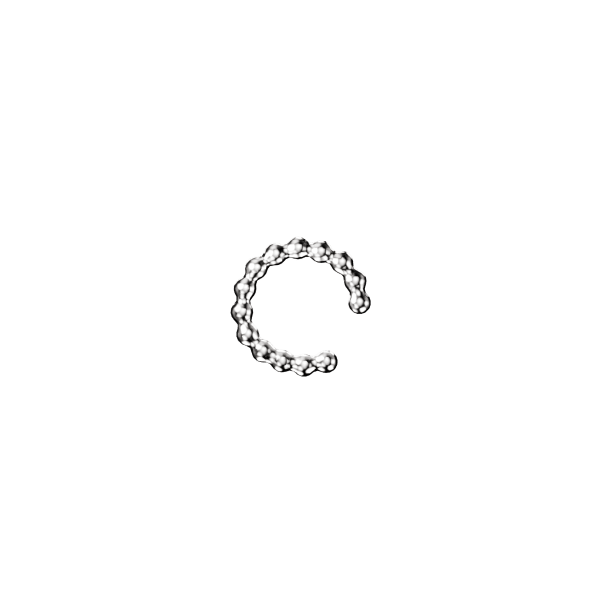 Bubble Silver Cuff 1