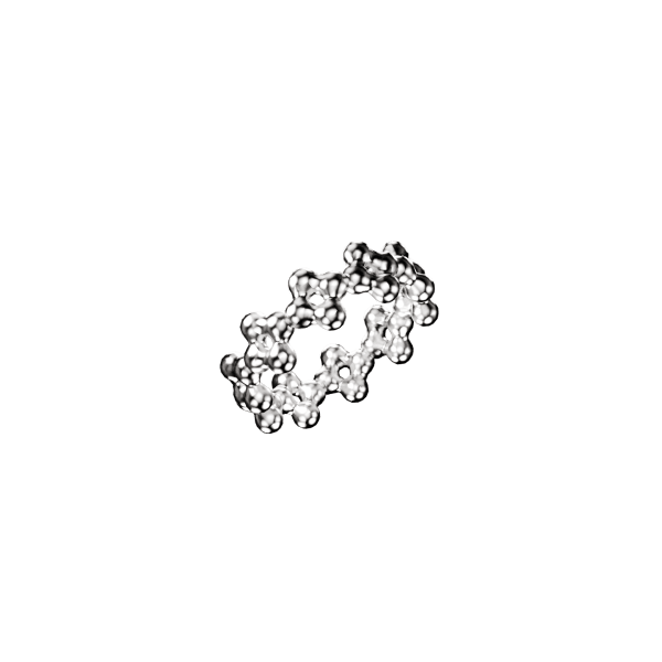 Bubble Silver Ring 2