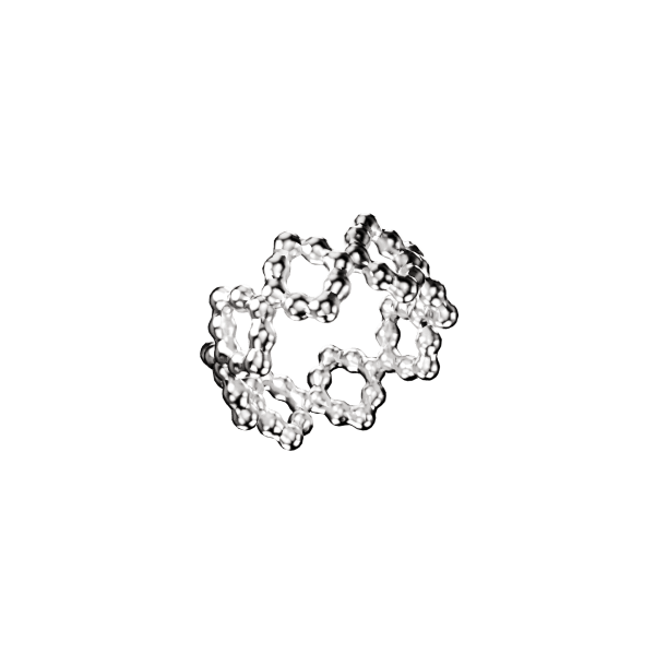 Bubble Silver Ring 4