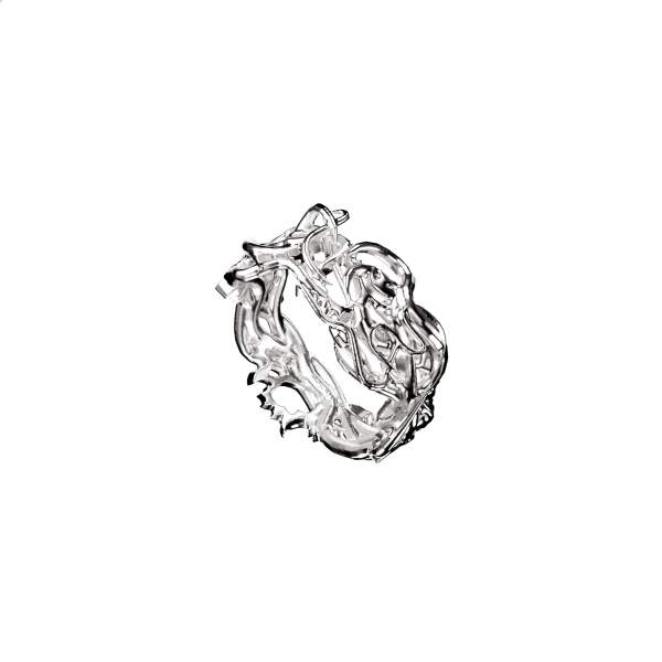 Persian Radiance Silver Ring 4