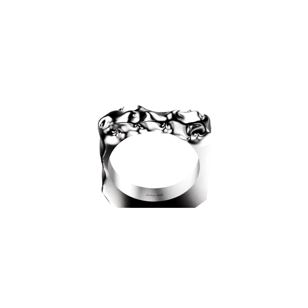 Tehran Silver Ring 4 alternate view