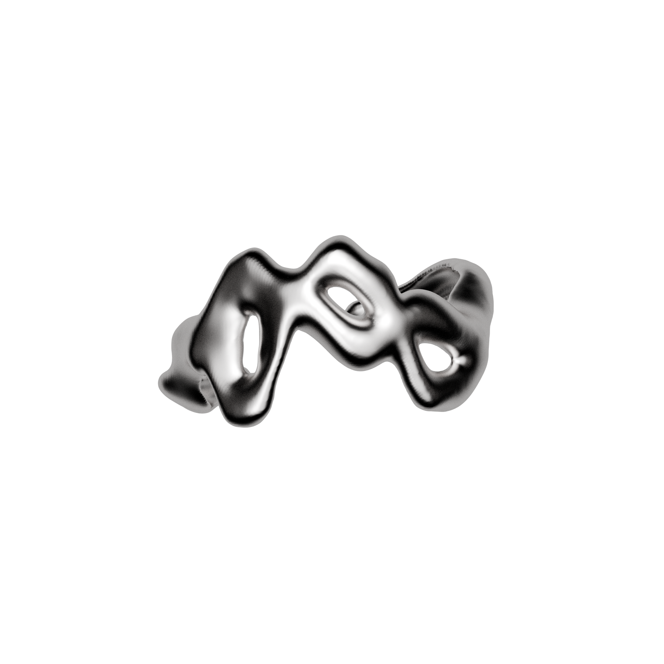 Mozab Silver Bangle 1 view 3