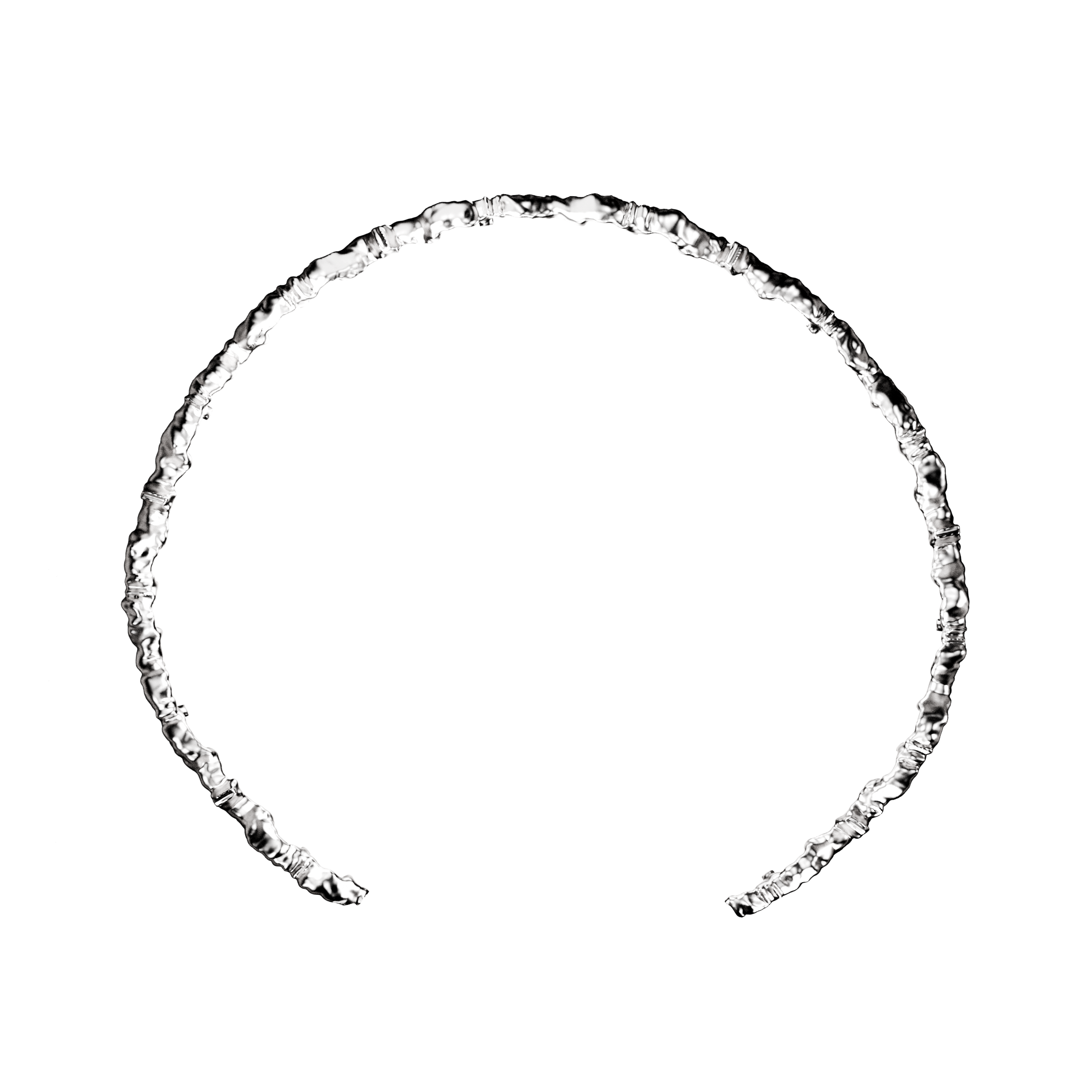 Persian Radiance Silver Bangle 1