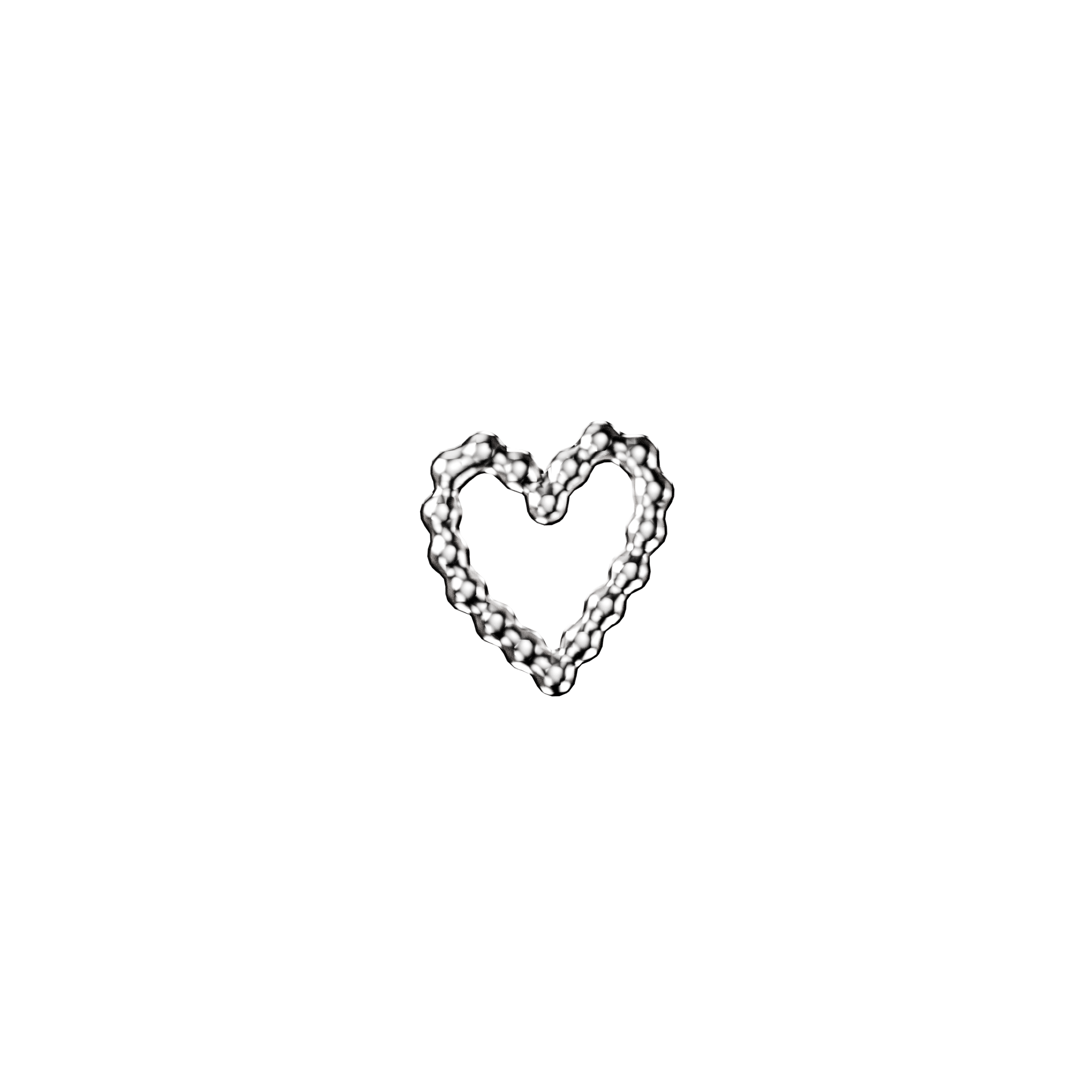 Bubble Silver Earring 1