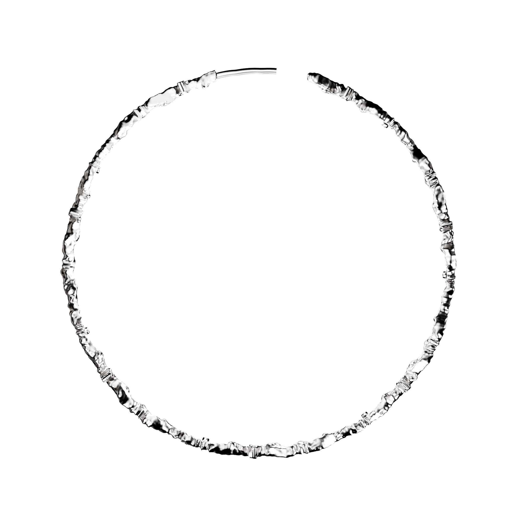 Persian Radiance Silver Earring 1