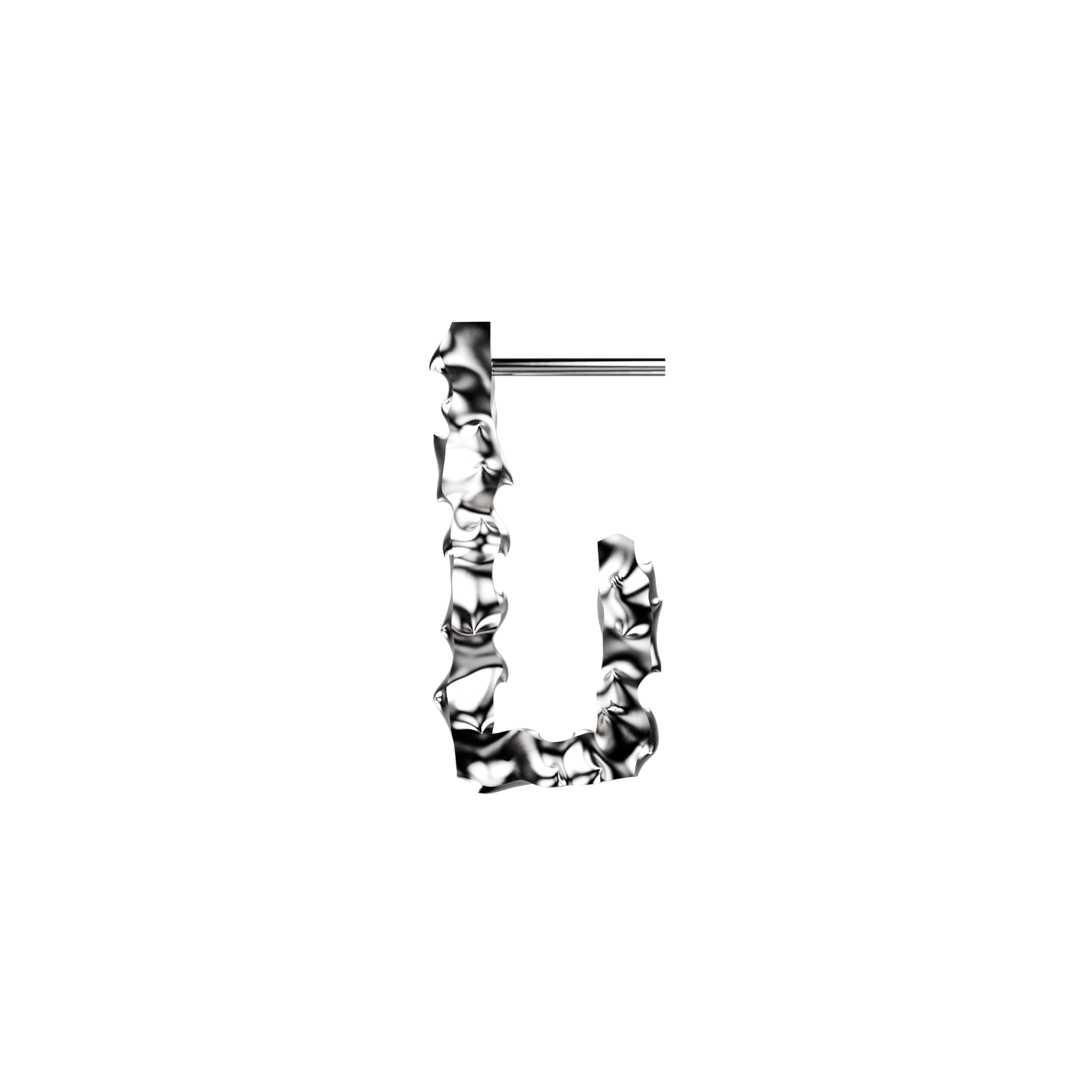 Tehran Silver Earring 2