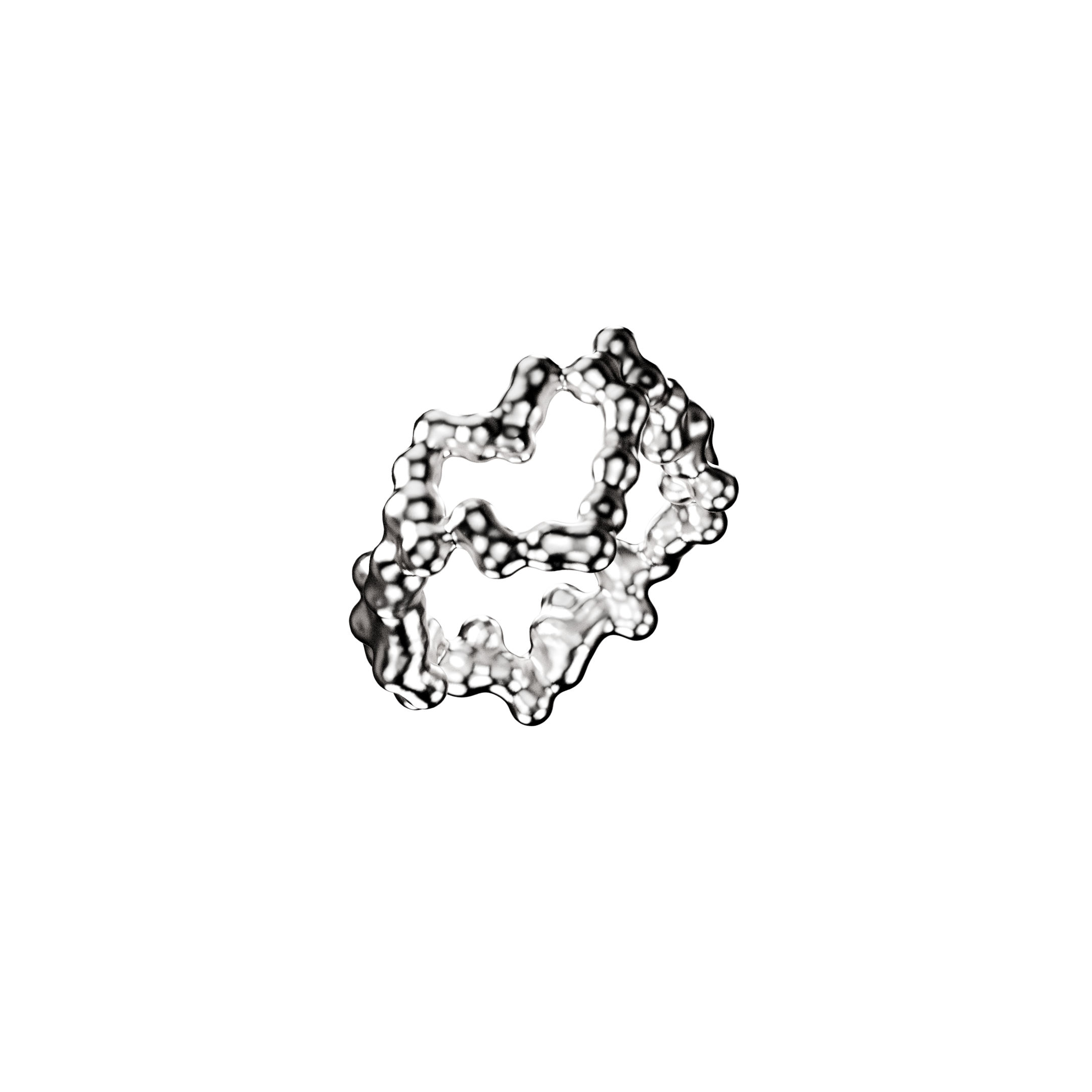Bubble Silver Ring 1