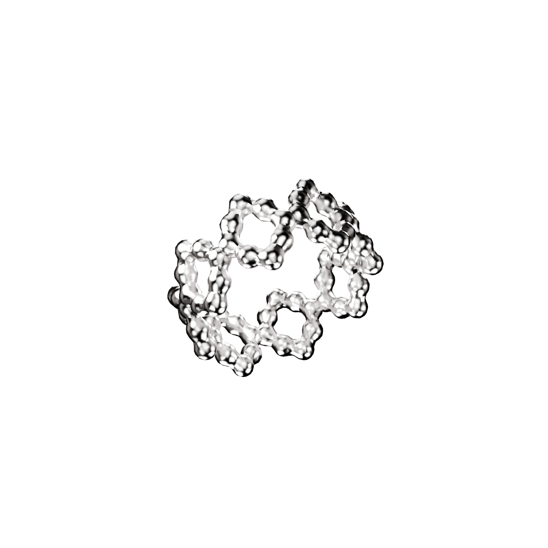 Bubble Silver Ring 4