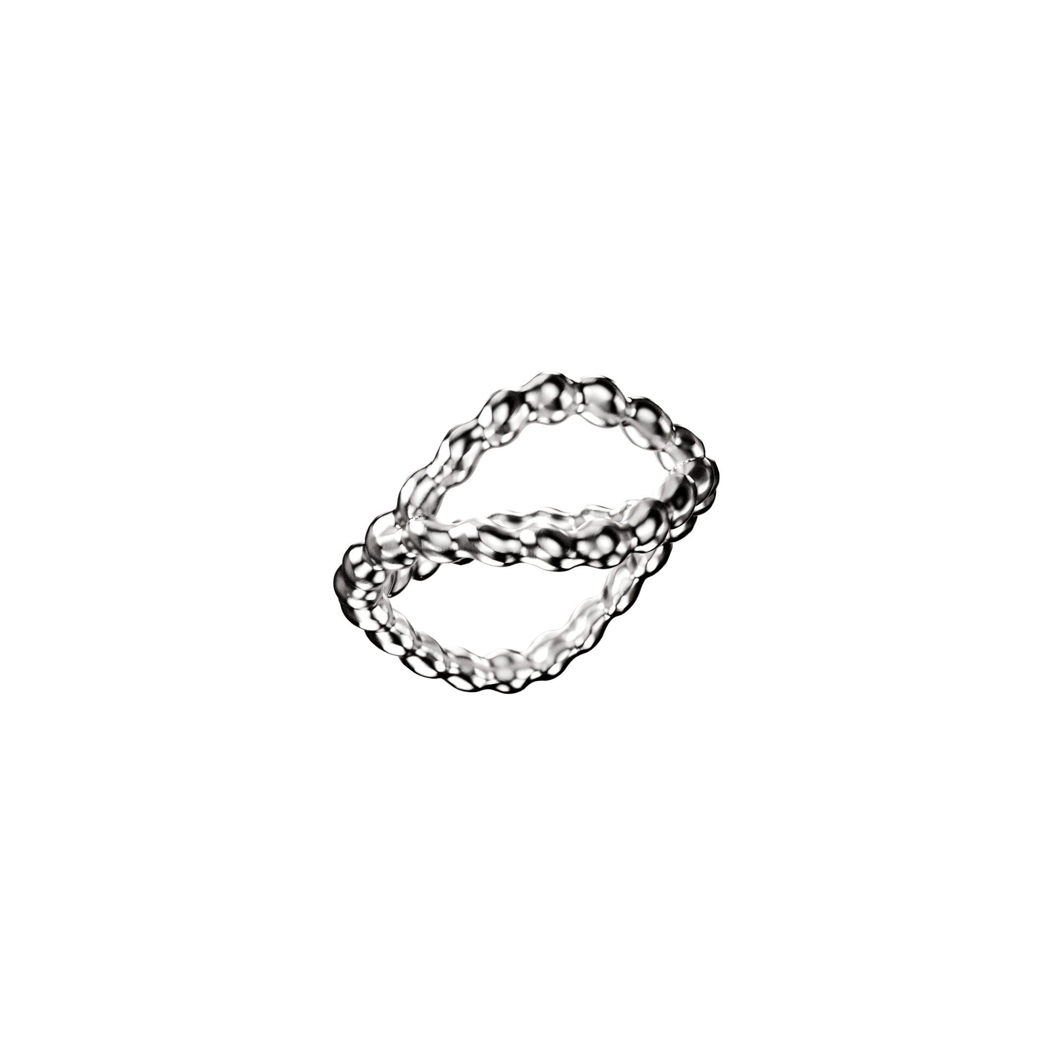 Bubble Silver Ring 5