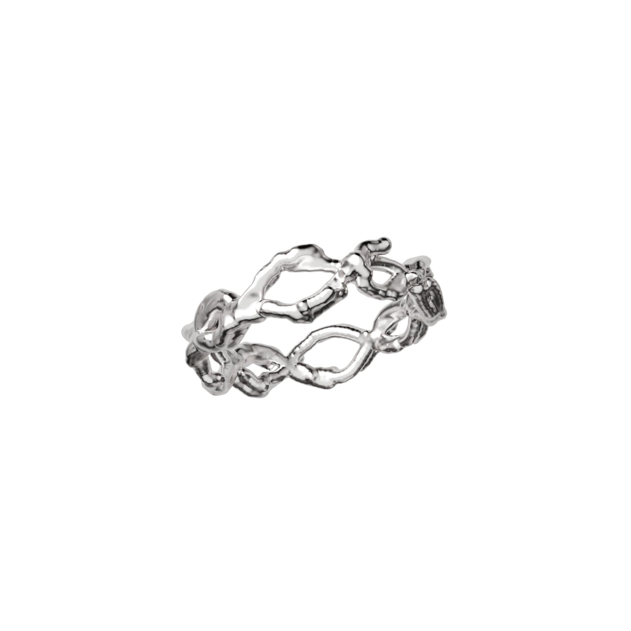 Mozab Silver Ring 12