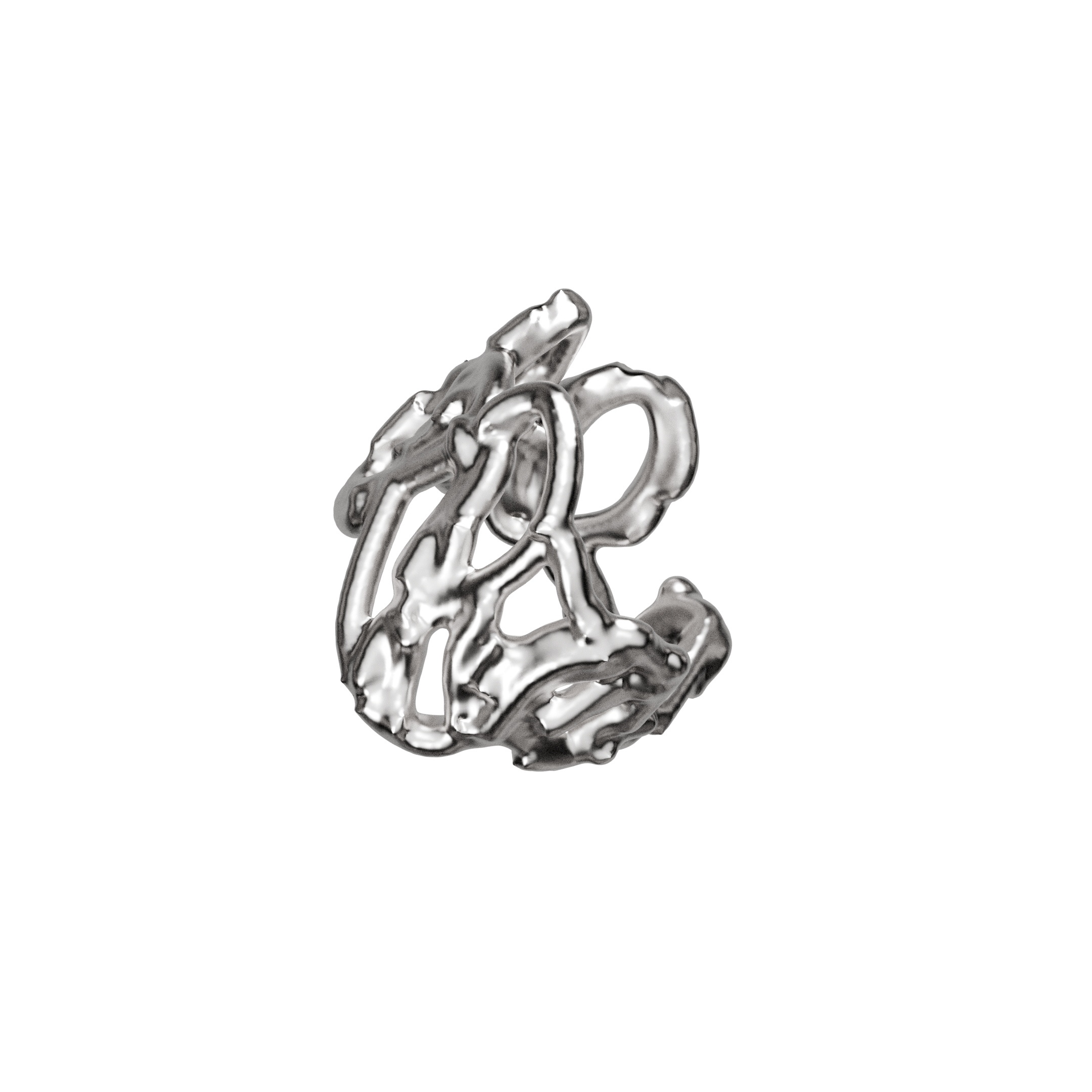 Mozab Silver Ring 15