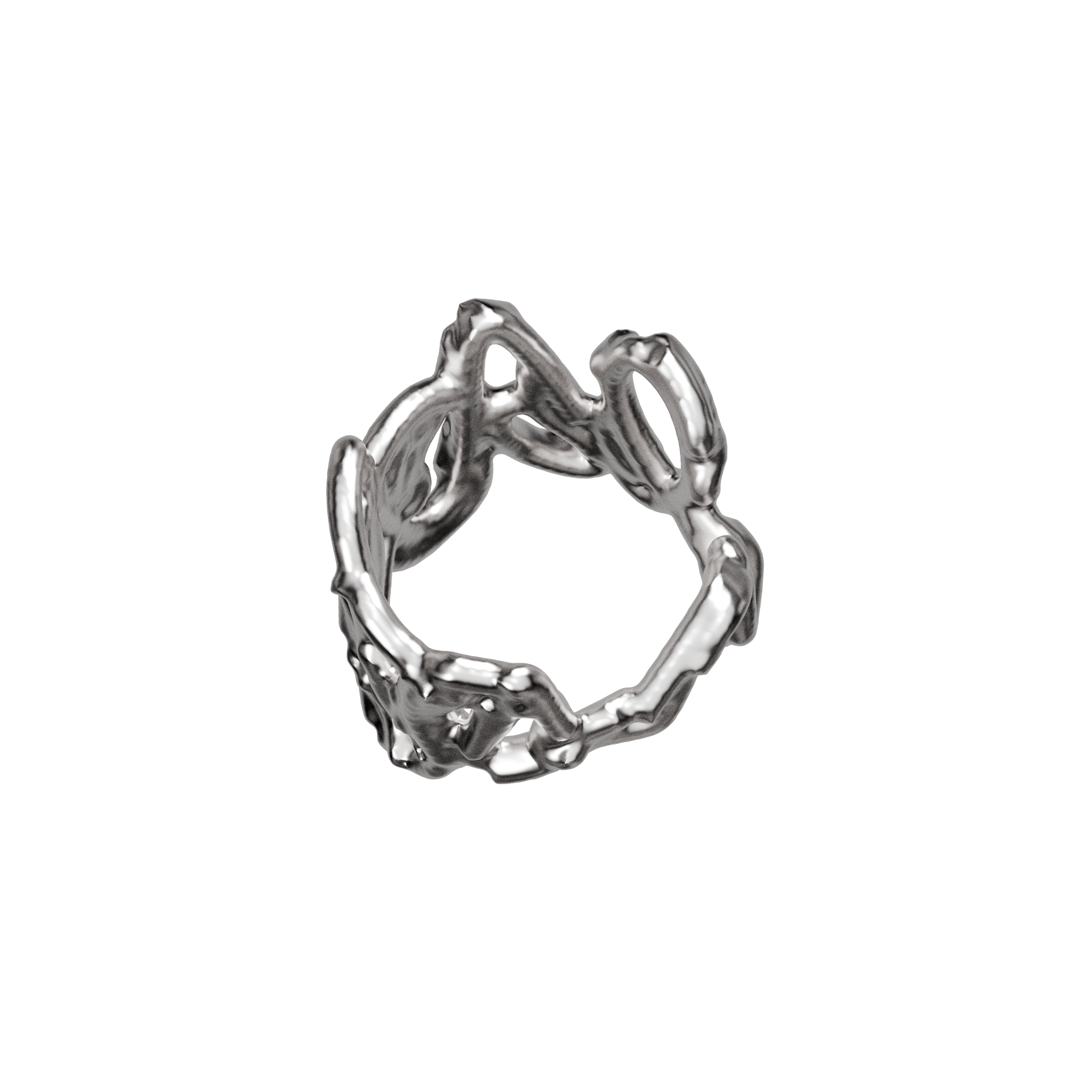 Mozab Silver Ring 15 view 3