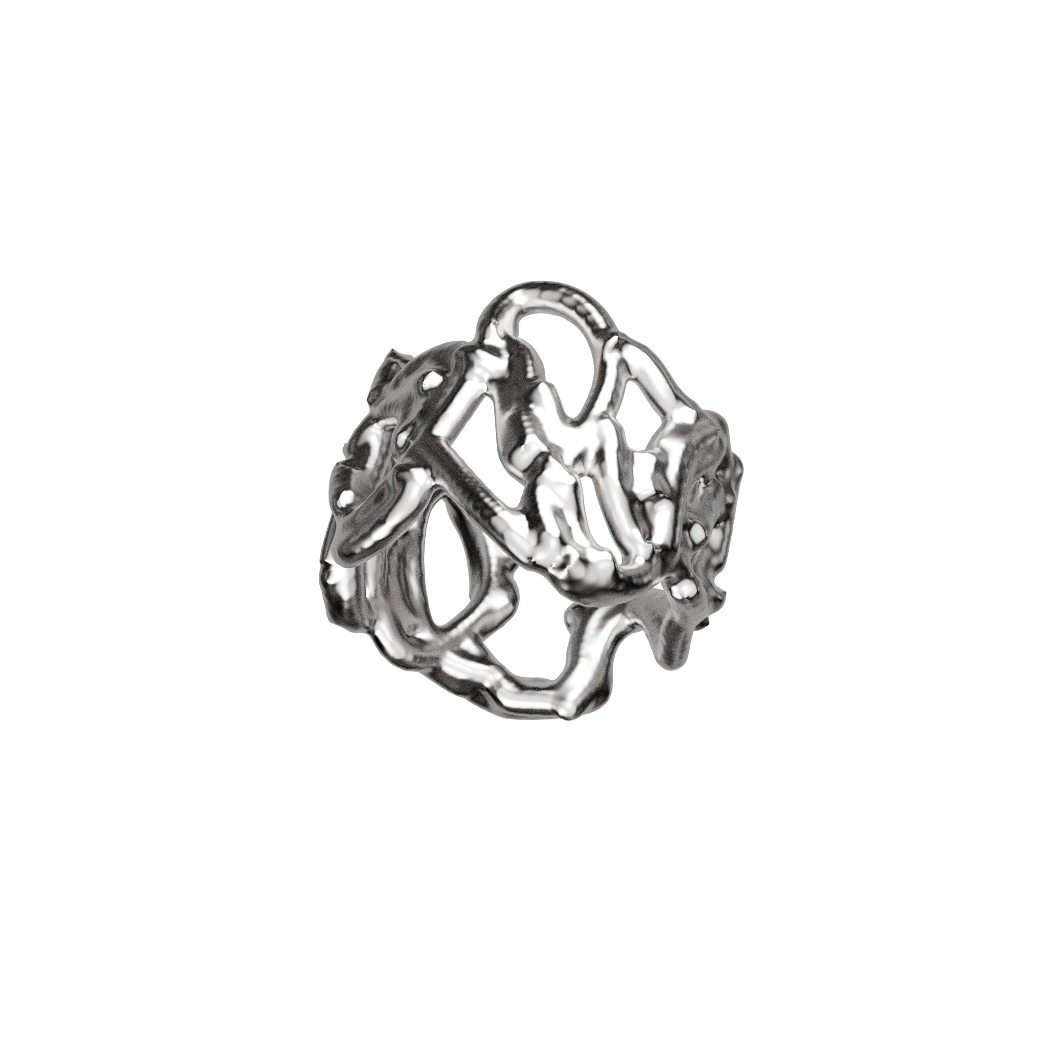 Mozab Silver Ring 15 view 5