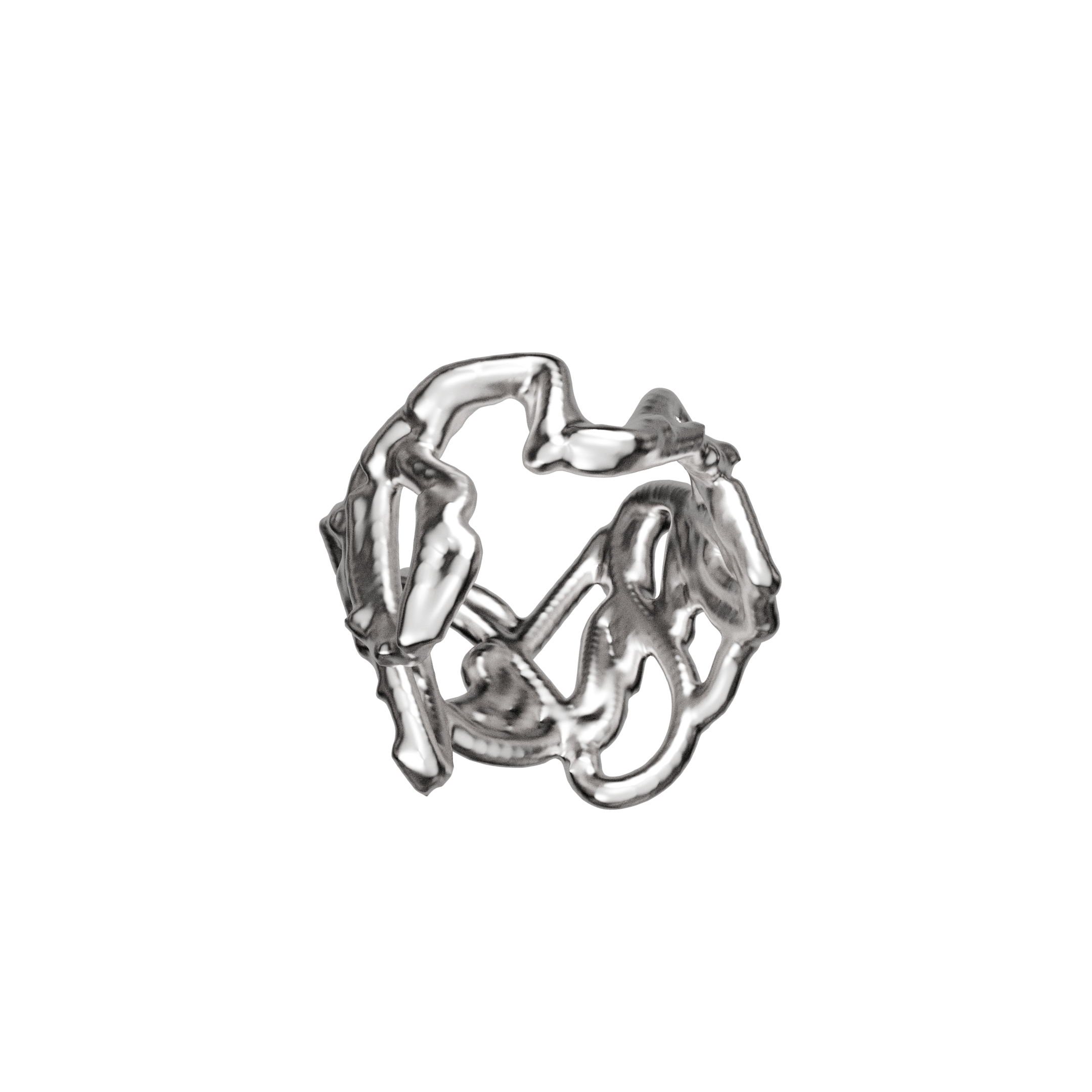 Mozab Silver Ring 15