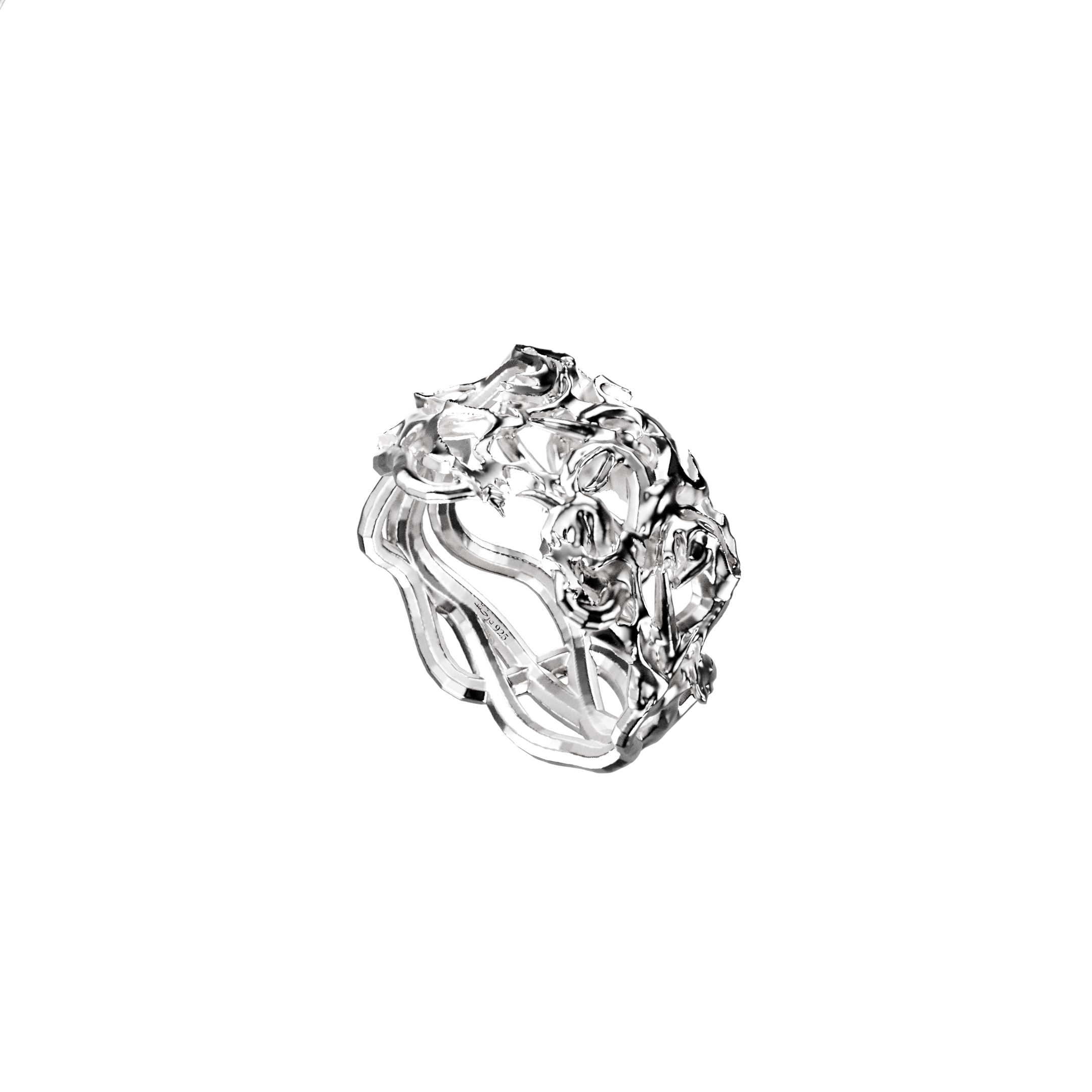 Persian Radiance Silver Ring 1