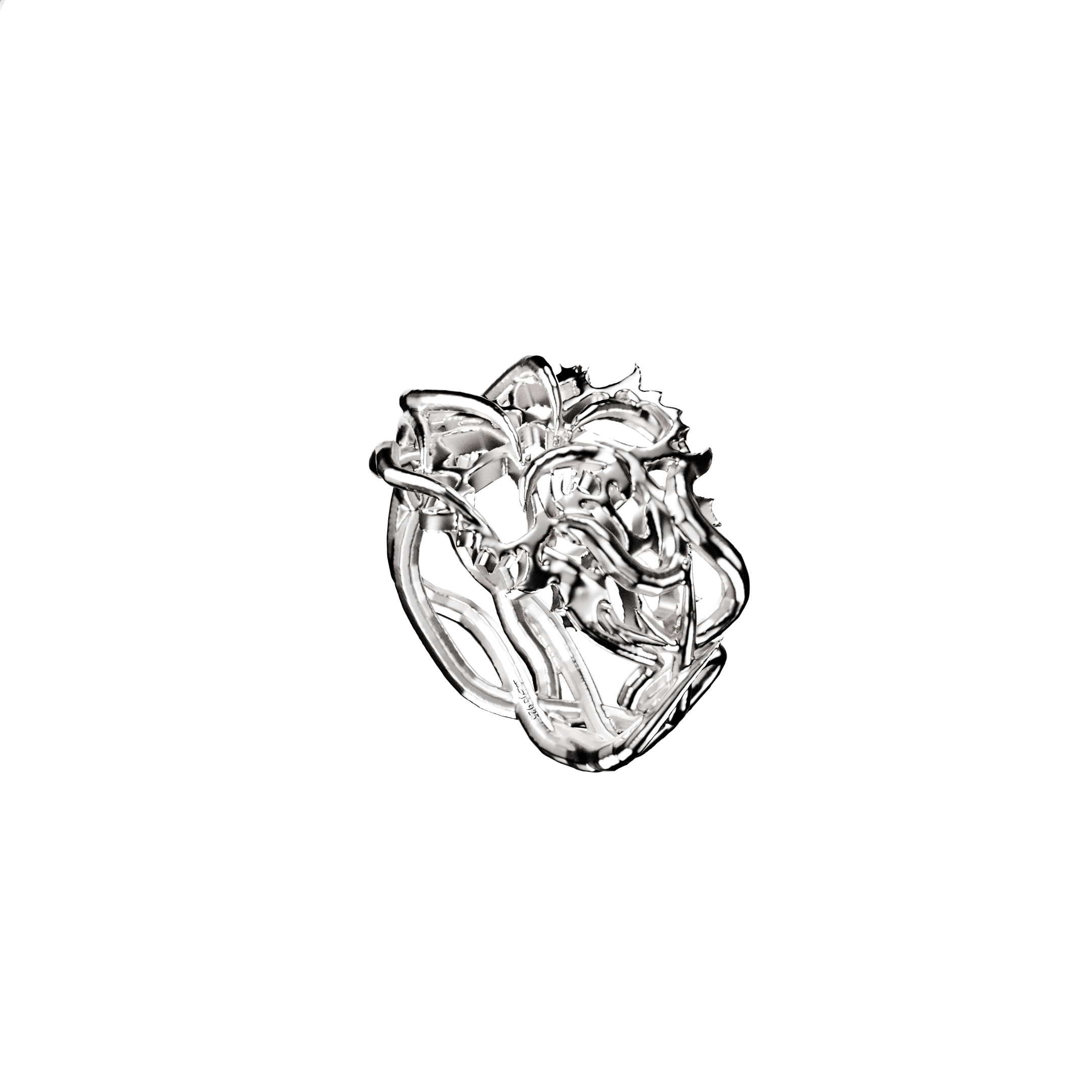 Persian Radiance Silver Ring 3