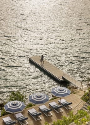 Private Dock and boat mooring