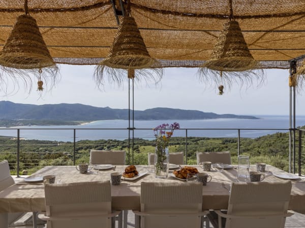 Waking up at Casa Bisua.