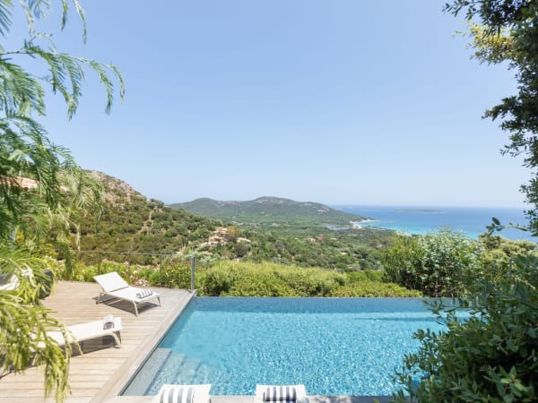 Fontana's irresistible infinity pool with its beguiling views.