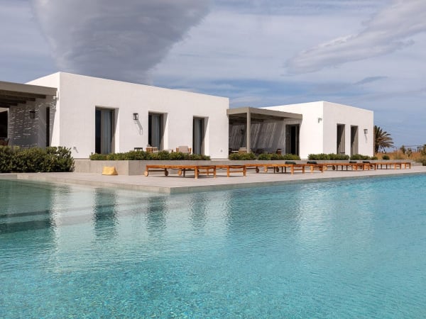 Anise rising discreetly above its gorgeous 20m-long infinity pool.