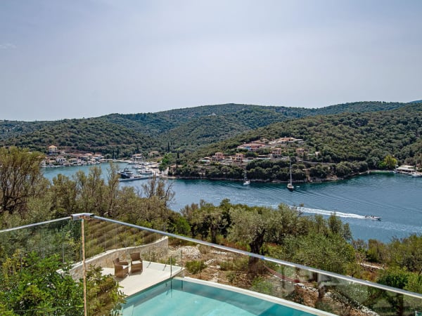 Looking out to the bay of Vathi.