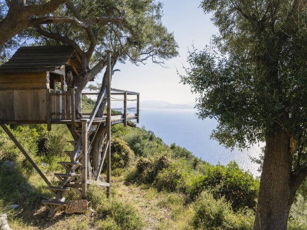 Even the children's hide-out comes with sensational views.