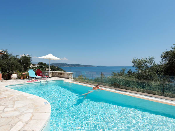 The pool and views at Jasmine.