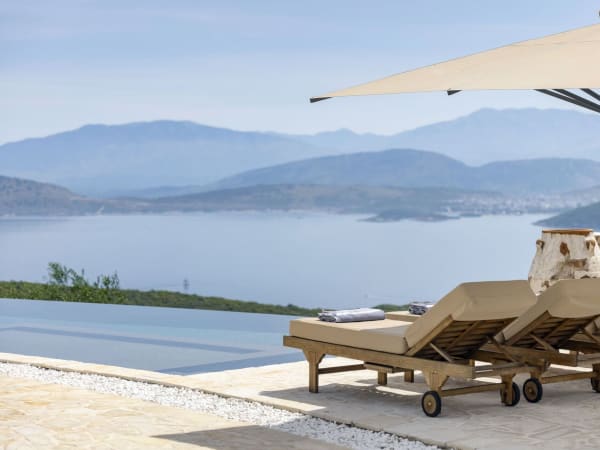 A scene of total tranquillity looking out to sea.