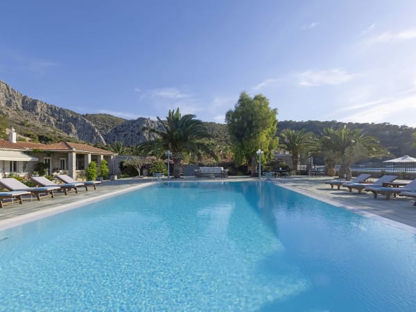 Margarita's splendid 15m-long pool.