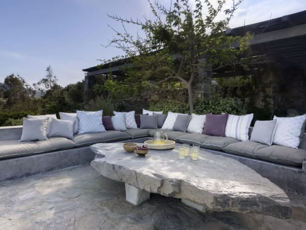 A shady spot for a refreshing drink or an aperitif.