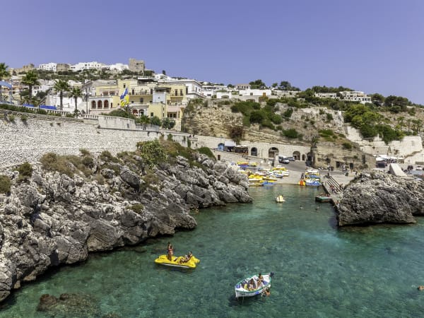 The lovely coastal town of Castro is only a few minutes walk from the villa.