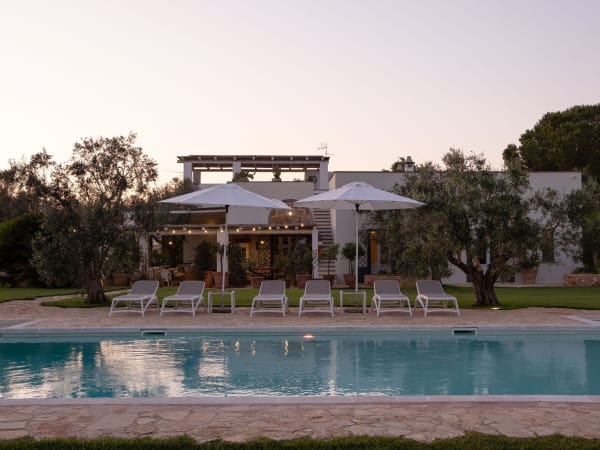 Time for one last swim as the sun begins to set.