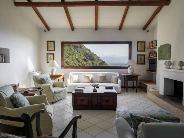 The living area is bright and spacious.