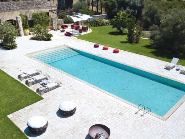 The fabulous pool area.