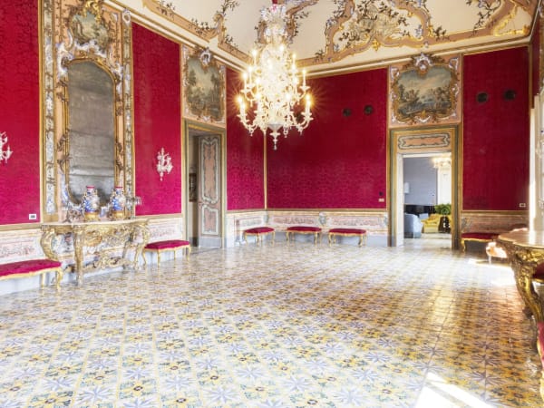 The vast, ornate ballroom on the first floor is not included, but can be reserved on request and for an extra fee to host a special dinner or event with your guests.