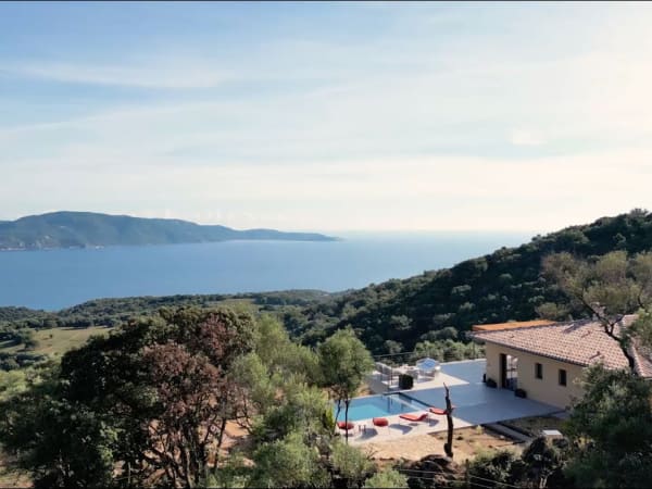 Ariel views of Casa Bisua