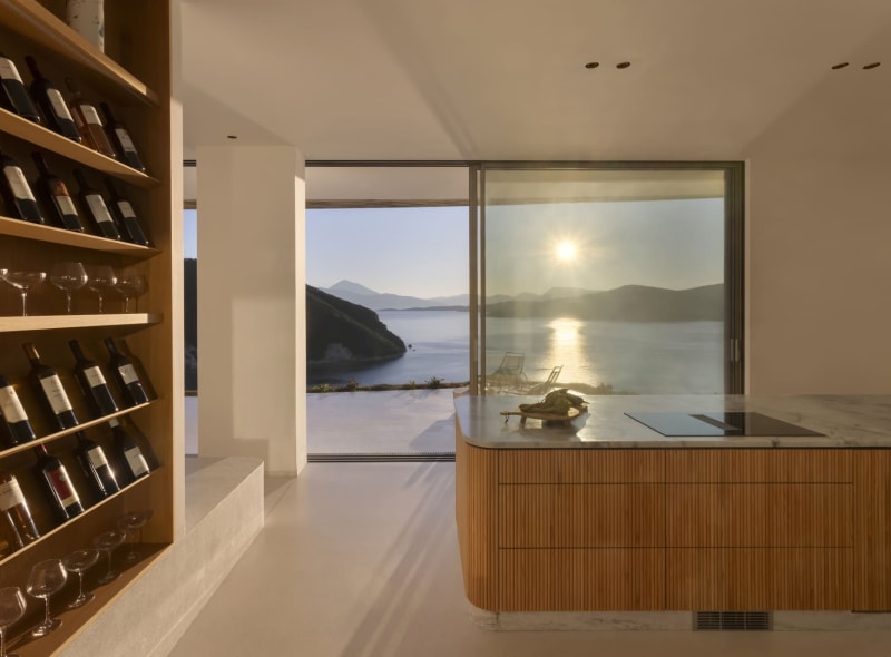 Thyta House hi-spec kitchen Lefkada