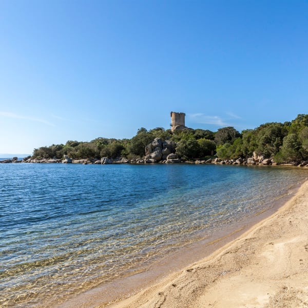 The gorgeous beach and sea will be constant companions during your stay.