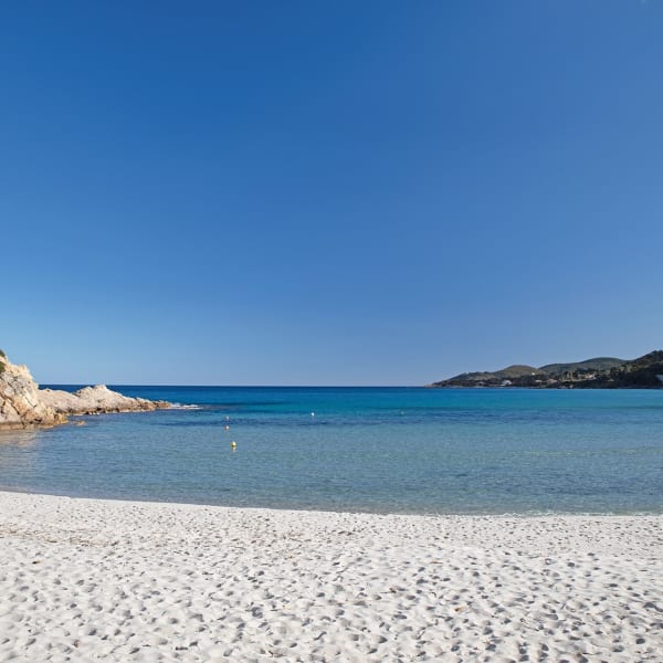 The idyllic Plage de Canella is just a few mintues' walk away.