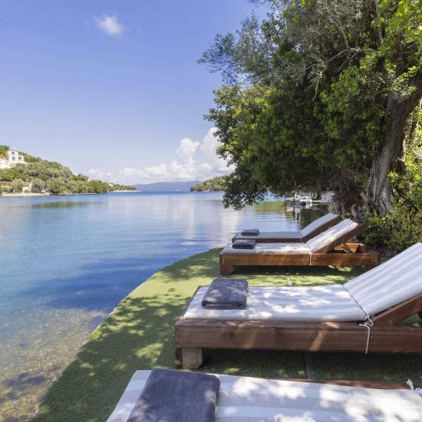 The private sea access below Al Olivar is one of the property's many highlights. 
