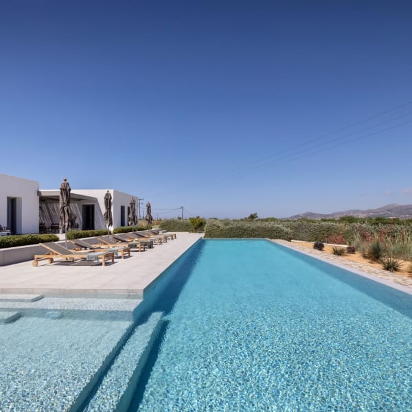 Anise's incredible, 20m-long infinity pool.