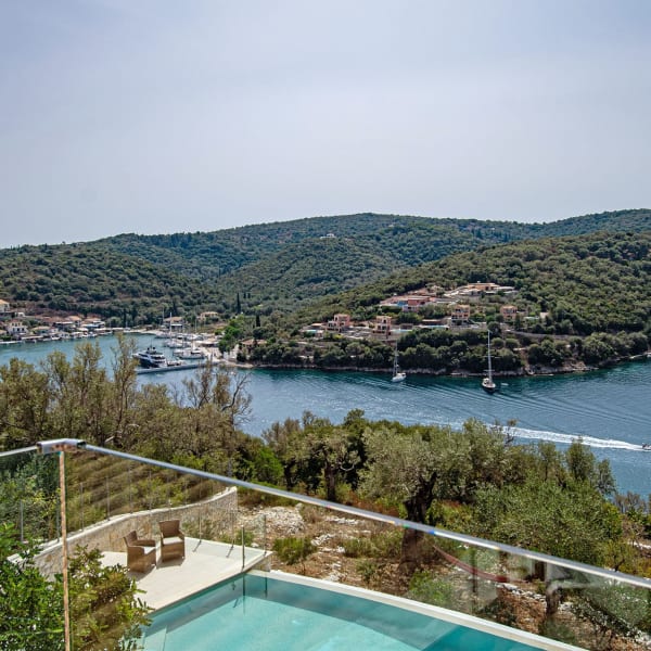 Looking out to the bay of Vathi.