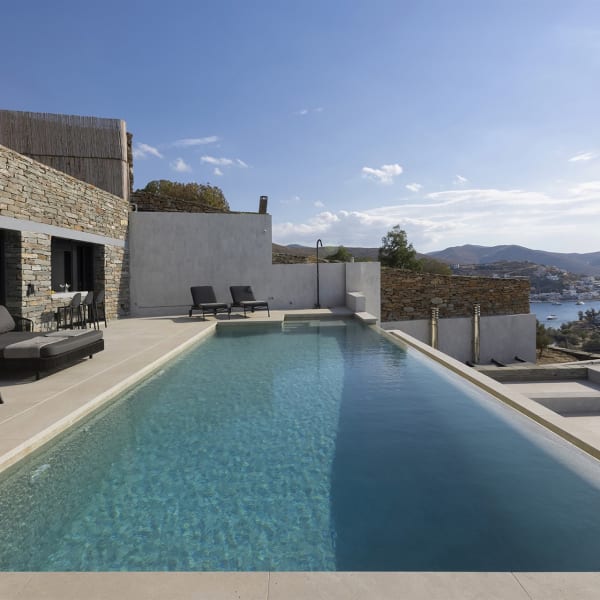 Magnificent views from Evanne's infinity pool.