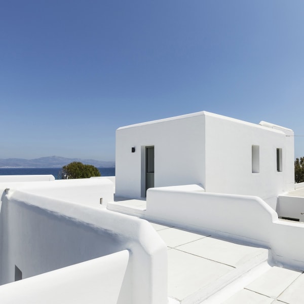 The fabulously panoramic rooftop terrace, home to the suite.