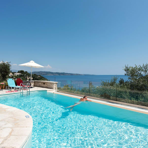 The pool and views at Jasmine.