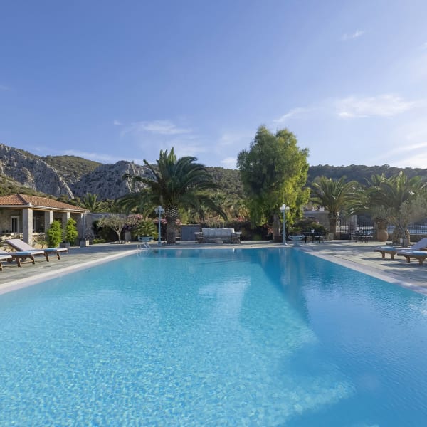Margarita's splendid 15m-long pool.